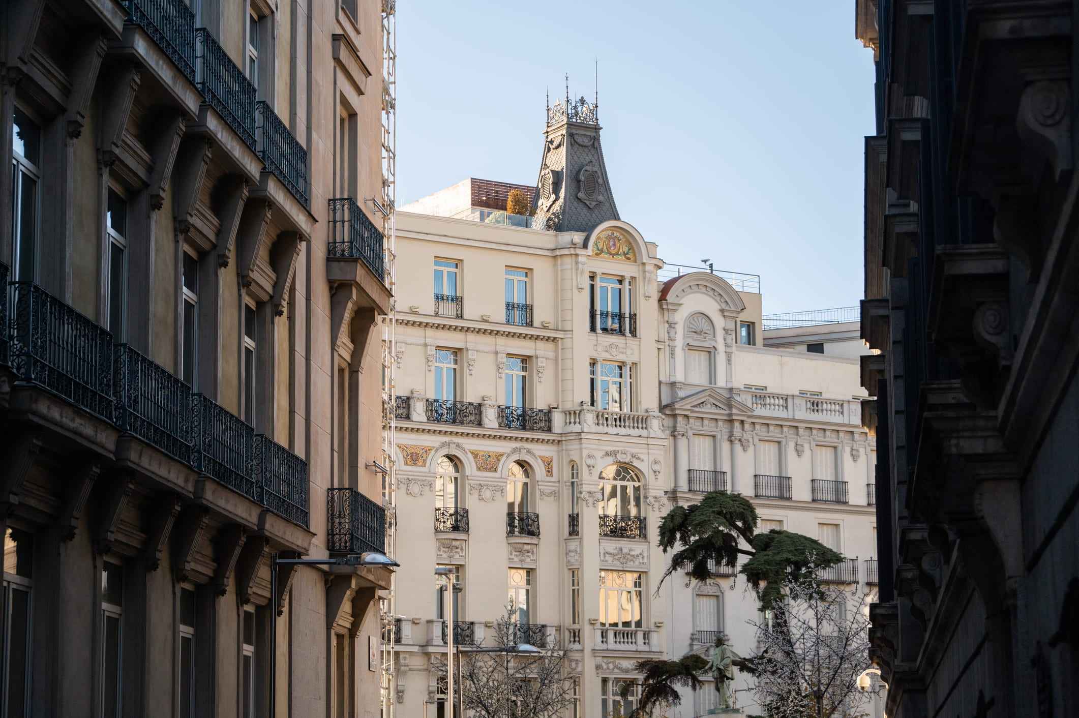 How much do luxury properties cost in Madrid?